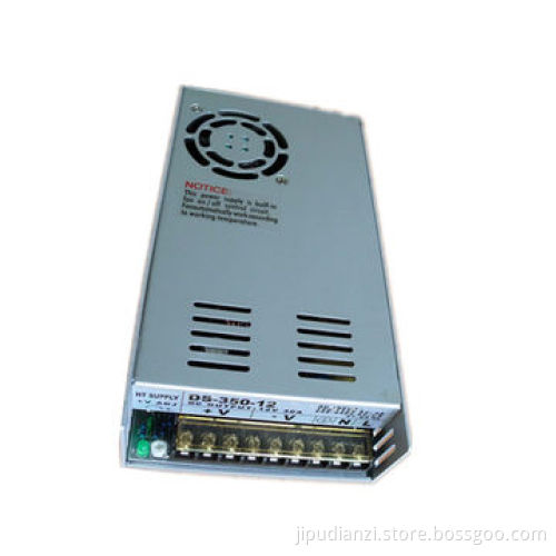 350W Switching Power Supply with 12V Output Voltage, 100V to 240V AC Input